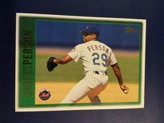 Robert Person #116 Baseball Cards 1997 Topps Prices