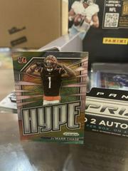 Ja'Marr Chase [Gold Vinyl] #H-6 Football Cards 2022 Panini Prizm Hype Prices