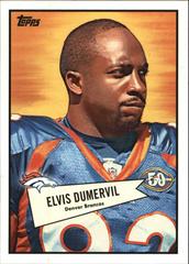 Elvis Dumervil Football Cards 2010 Topps 1952 Bowman Prices