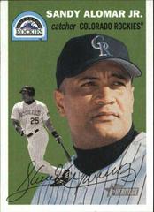 Sandy Alomar Jr. Baseball Cards 2003 Topps Heritage Prices