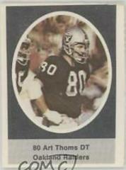 Art Thoms Football Cards 1972 Sunoco Stamps Prices