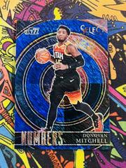 Donovan Mitchell [Blue] #9 Basketball Cards 2020 Panini Select Numbers Prices