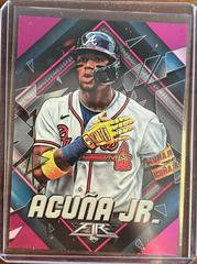 Ronald Acuna Jr. [Magenta] Baseball Cards 2022 Topps Fire Prices