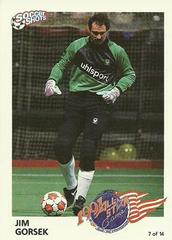Jim Gorsek #7 Soccer Cards 1991 Soccer Shots MSL All Star Prices