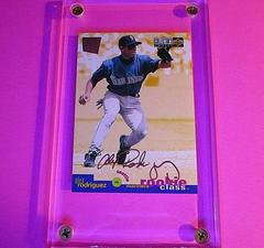 Alex Rodriguez [Silver Signature] #1 Baseball Cards 1995 Collector's Choice Se Prices
