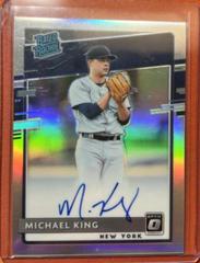 Michael King #RRS-MK Baseball Cards 2020 Panini Donruss Optic Rated Rookies Signatures Prices
