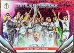Sevilla FC [Pink Sparkle] #121 Soccer Cards 2023 Topps UEFA Club Prices