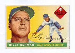 Billy Herman #19 Baseball Cards 1955 Topps Prices