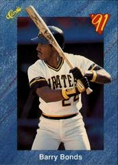 Barry Bonds #T81 Baseball Cards 1991 Classic Prices