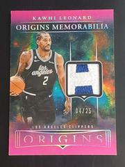 Kawhi Leonard [Pink] #14 Basketball Cards 2023 Panini Origins Memorabilia Prices