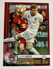 Sam Vines [Red] Soccer Cards 2020 Topps MLS Prices