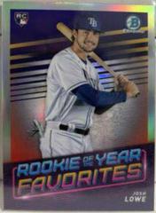 Josh Lowe Baseball Cards 2022 Bowman Rookie of the Year Favorites Prices