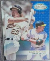 Mark McGwire [Class 2 Blue] #100 Baseball Cards 2017 Topps Gold Label Prices