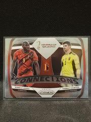 Romelu Lukaku, Thibaut Courtois Soccer Cards 2022 Panini Prizm World Cup Connections Prices