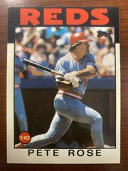 Pete Rose #1 Baseball Cards 1986 Topps Tiffany Prices