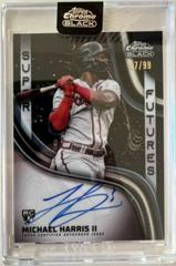 Michael Harris II Baseball Cards 2023 Topps Chrome Black Super Futures Autographs Prices