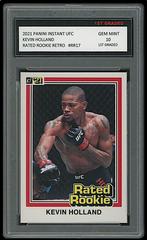 Kevin Holland Ufc Cards 2021 Panini Instant UFC Rated Rookie Retro Prices
