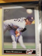 Greg Harris Baseball Cards 1992 Leaf Prices