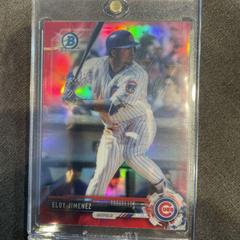 Eloy Jimenez [Red Refractor] #BCP230 Baseball Cards 2017 Bowman Chrome Prospects Prices