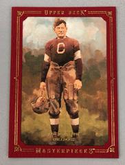 Jim Thorpe [Framed Red 199] Football Cards 2008 Upper Deck Masterpieces Prices