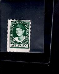 Lee Walls Baseball Cards 1961 Topps Stamps Prices
