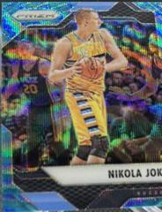 Nikola Jokic [Teal Wave Prizm] Basketball Cards 2016 Panini Prizm Prices