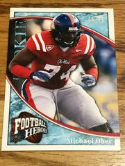 Michael Oher #187 Football Cards 2009 Upper Deck Heroes Prices