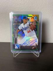 Frankie Montas [Green Refractor] Baseball Cards 2016 Bowman Chrome Autograph Rookies Prices