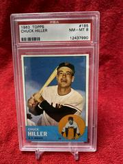 Chuck Hiller #185 Baseball Cards 1963 Topps Prices