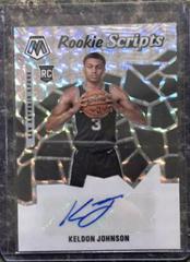 Keldon Johnson #RS-KJN Basketball Cards 2019 Panini Mosaic Rookie Scripts Prices