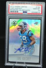 Luke Kuechly [Monikers Silver Autograph] #184 Football Cards 2012 Panini Limited Prices