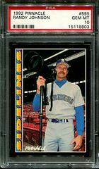 Randy Johnson #595 Baseball Cards 1992 Pinnacle Prices