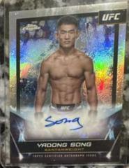 Yadong Song [Refractor] #FNA-SYA Ufc Cards 2024 Topps Chrome UFC Signature Prices