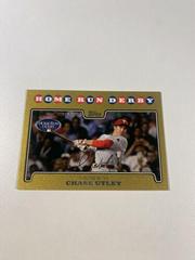 Chase Utley [Gold] Baseball Cards 2008 Topps Update & Highlights Prices