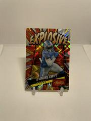 D'Andre Swift Football Cards 2022 Panini Absolute Explosive Prices