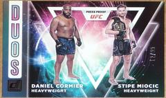 Daniel Cormier, Stipe Miocic [Press Proof Purple] #1 Ufc Cards 2022 Panini Donruss UFC Duos Prices