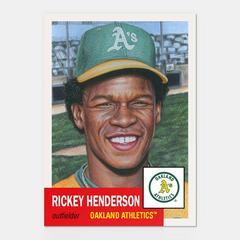 Rickey Henderson #28 Baseball Cards 2018 Topps Living Prices