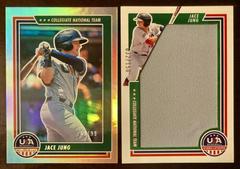 Jace Jung [Hobby Longevity Holo Gold] Baseball Cards 2022 Panini Stars & Stripes USA Prices