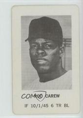 Rod Carew Baseball Cards 1970 Milton Bradley Prices