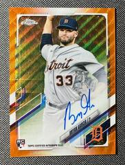 Bryan Garcia [Orange Refractor] #RA-BG Baseball Cards 2021 Topps Chrome Rookie Autographs Prices