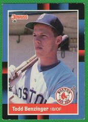 Todd Benzinger Baseball Cards 1988 Donruss Prices