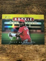 Elly De La Cruz [Gold] #PR12 Baseball Cards 2023 Panini Select Rookie Revolution Prices