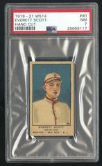 Everett Scott [Hand Cut] #90 Baseball Cards 1919 W514 Prices