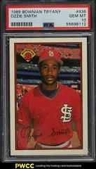 Ozzie Smith #436 Baseball Cards 1989 Bowman Tiffany Prices