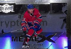 Nick Suzuki #MX-46 Hockey Cards 2021 Skybox Metal Universe X Prices