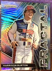 Harrison Burton [Prizm] #5 Racing Cards 2023 Panini Prizm NASCAR Fractal Prices