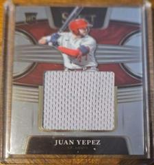 Juan Yepez Baseball Cards 2022 Panini Select Rookie Jumbo Swatch Prices