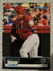 Mike Trout #TP90 Baseball Cards 2011 Bowman Topps 100 Prices
