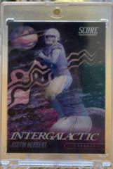 Justin Herbert #I-3 Football Cards 2022 Panini Score Intergalactic Prices