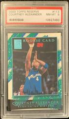Courtney Alexander #113 Basketball Cards 2000 Topps Reserve Prices